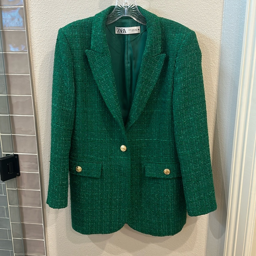 Zara Tweed Blazer